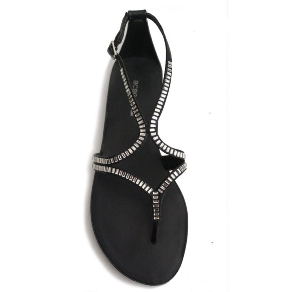 Bcbgeneration Caylen Rhinestone Gladiator Strappy… - image 1